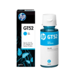Botella de tinta HP GT52 cian original