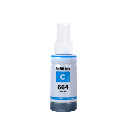 Tinta Compatible Epson T664 / 673 cian