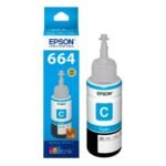 Tinta Epson T664 Cyan