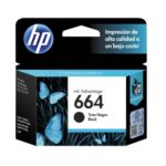 Cartucho de tinta HP 664 Negro