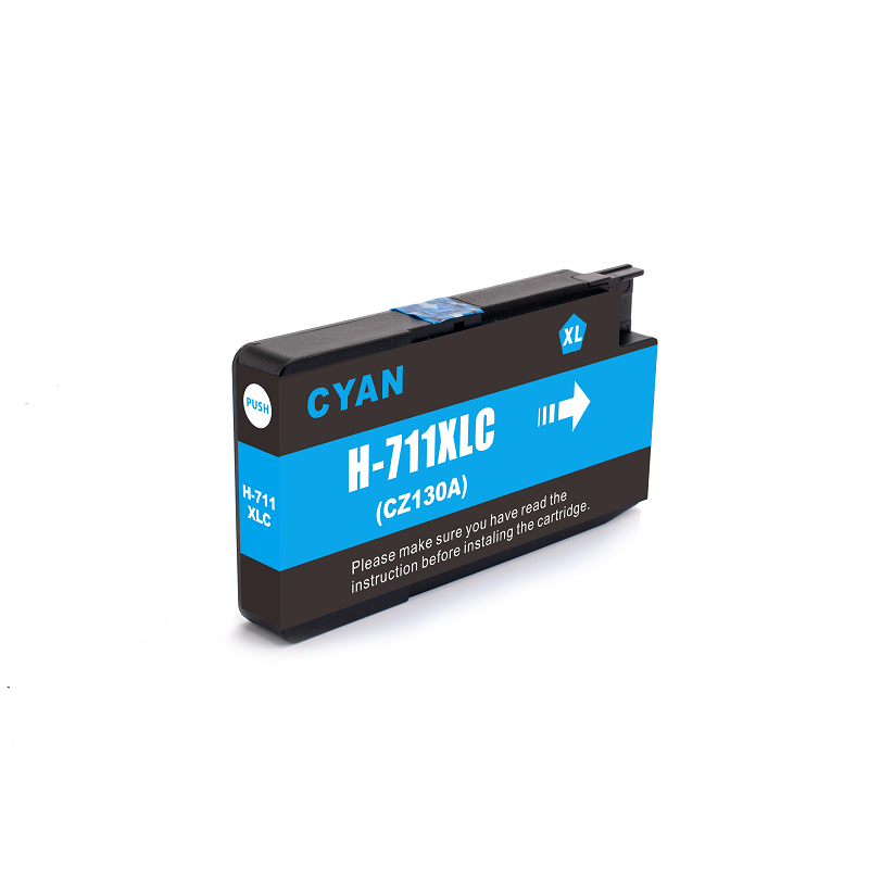 cartucho hp 711xl cian Cartucho de tinta HP 711XL cian compatible - Imagen 1