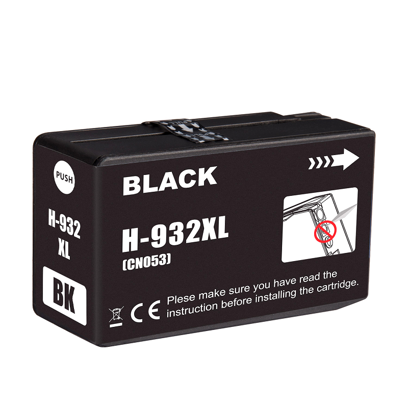 cartucho hp 932xl negro Cartucho de tinta HP 932XL negro compatible - Imagen 1