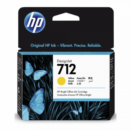 Cartucho de tinta HP 712 amarillo