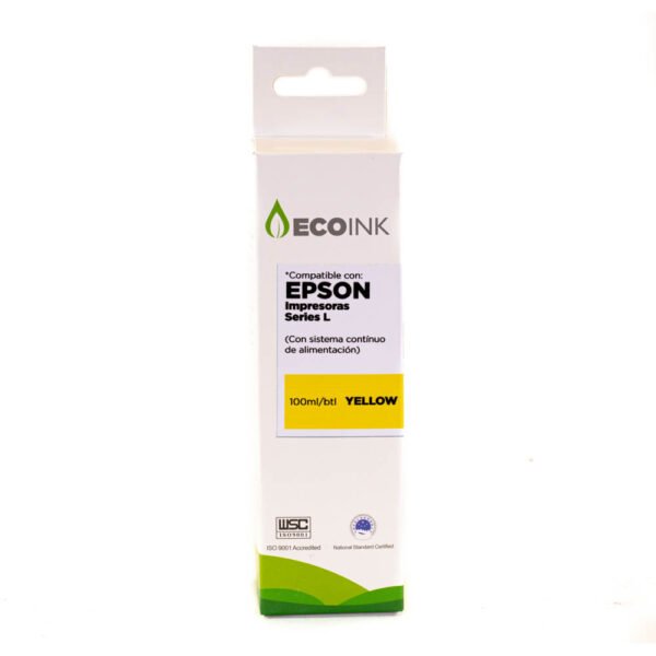 Tinta Compatible Epson T664 / 673 amarillo