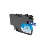 Cartucho de tinta Brother LC406XL cian compatible