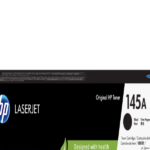 Cartucho de tóner láser original HP 145A negro