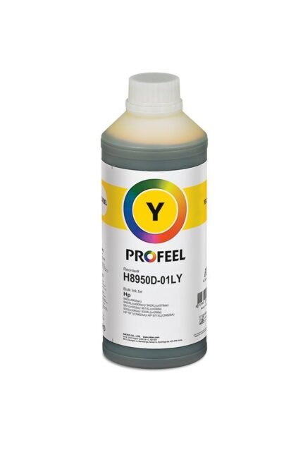 Tinta DYE para HP 1Litro amarillo